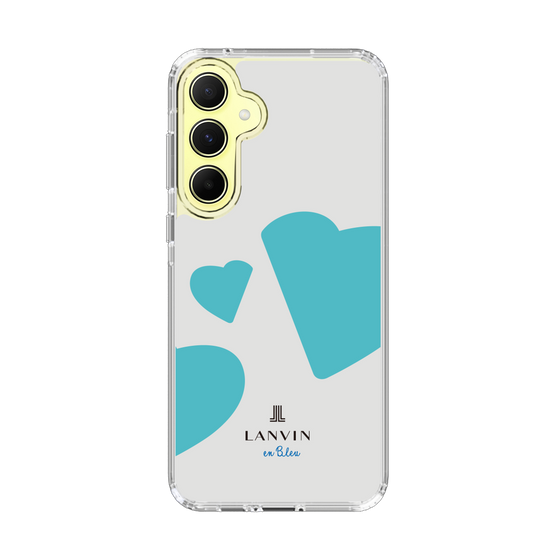 スリムプロテクションケース［ LANVIN en Bleu Hearts Blue - ランバン ハート ブルー ］