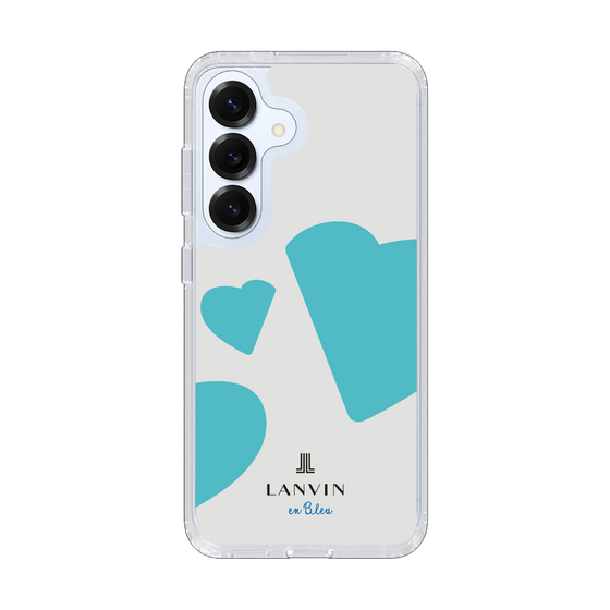 スリムプロテクションケース［ LANVIN en Bleu Hearts Blue - ランバン ハート ブルー ］