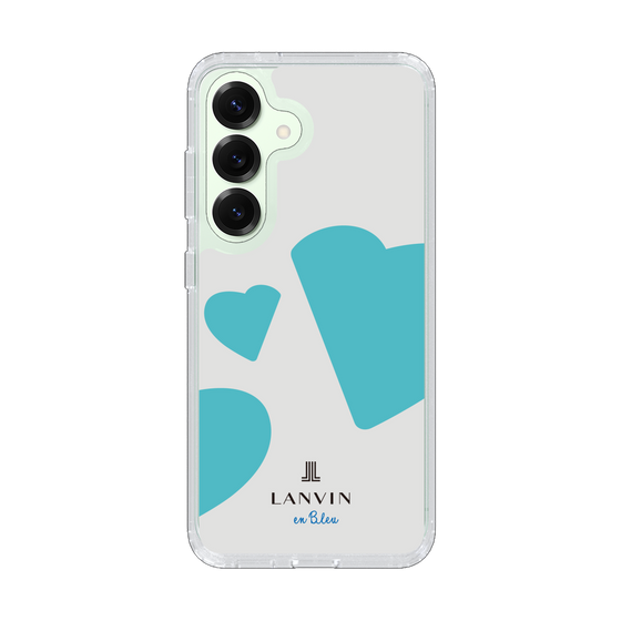 スリムプロテクションケース［ LANVIN en Bleu Hearts Blue - ランバン ハート ブルー ］