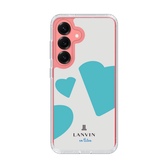 スリムプロテクションケース［ LANVIN en Bleu Hearts Blue - ランバン ハート ブルー ］