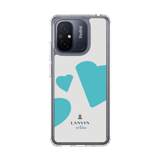 スリムプロテクションケース［ LANVIN en Bleu Hearts Blue - ランバン ハート ブルー ］