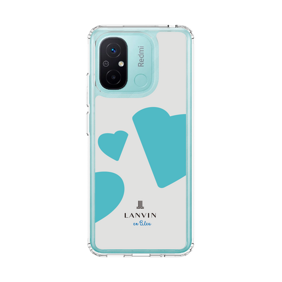スリムプロテクションケース［ LANVIN en Bleu Hearts Blue - ランバン ハート ブルー ］