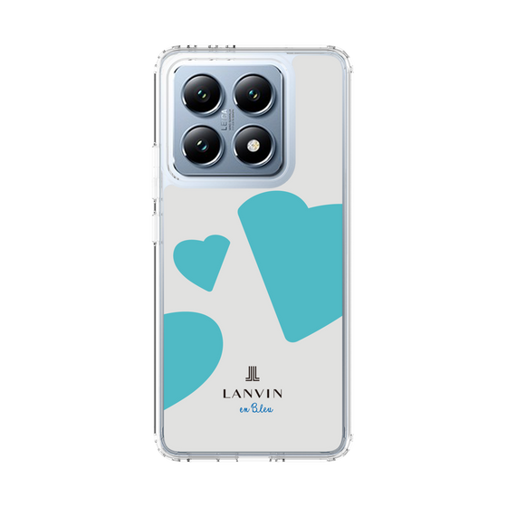 スリムプロテクションケース［ LANVIN en Bleu Hearts Blue - ランバン ハート ブルー ］