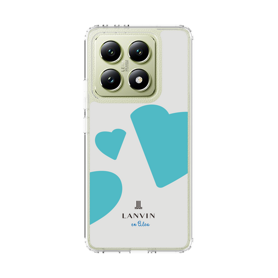 スリムプロテクションケース［ LANVIN en Bleu Hearts Blue - ランバン ハート ブルー ］