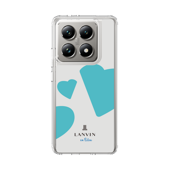 スリムプロテクションケース［ LANVIN en Bleu Hearts Blue - ランバン ハート ブルー ］