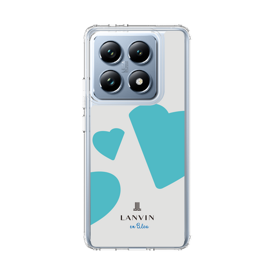 スリムプロテクションケース［ LANVIN en Bleu Hearts Blue - ランバン ハート ブルー ］