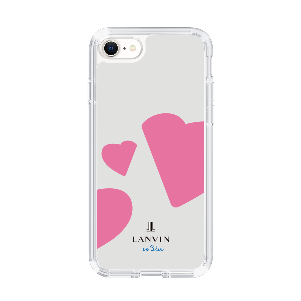 スリムプロテクションケース for Apple iPhone SE （第3世代）［ LANVIN en Bleu Hearts Pink -