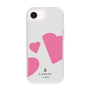 スリムプロテクションケース［ LANVIN en Bleu Hearts Pink - ランバン ハート ピンク ］