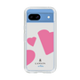スリムプロテクションケース［ LANVIN en Bleu Hearts Pink - ランバン ハート ピンク ］