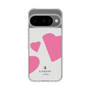 スリムプロテクションケース［ LANVIN en Bleu Hearts Pink - ランバン ハート ピンク ］