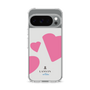 スリムプロテクションケース［ LANVIN en Bleu Hearts Pink - ランバン ハート ピンク ］