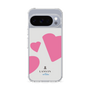 スリムプロテクションケース［ LANVIN en Bleu Hearts Pink - ランバン ハート ピンク ］