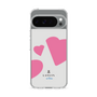 スリムプロテクションケース［ LANVIN en Bleu Hearts Pink - ランバン ハート ピンク ］