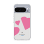 スリムプロテクションケース［ LANVIN en Bleu Hearts Pink - ランバン ハート ピンク ］