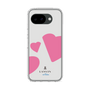 スリムプロテクションケース［ LANVIN en Bleu Hearts Pink - ランバン ハート ピンク ］