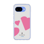 スリムプロテクションケース［ LANVIN en Bleu Hearts Pink - ランバン ハート ピンク ］