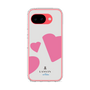 スリムプロテクションケース［ LANVIN en Bleu Hearts Pink - ランバン ハート ピンク ］