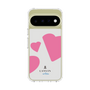 スリムプロテクションケース［ LANVIN en Bleu Hearts Pink - ランバン ハート ピンク ］