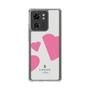 スリムプロテクションケース［ LANVIN en Bleu Hearts Pink - ランバン ハート ピンク ］