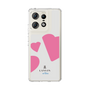 スリムプロテクションケース［ LANVIN en Bleu Hearts Pink - ランバン ハート ピンク ］