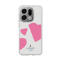 スリムプロテクションケース［ LANVIN en Bleu Hearts Pink - ランバン ハート ピンク ］
