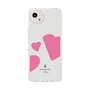 スリムプロテクションケース［ LANVIN en Bleu Hearts Pink - ランバン ハート ピンク ］