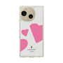 スリムプロテクションケース［ LANVIN en Bleu Hearts Pink - ランバン ハート ピンク ］