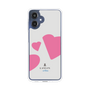 スリムプロテクションケース［ LANVIN en Bleu Hearts Pink - ランバン ハート ピンク ］