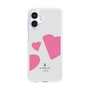 スリムプロテクションケース［ LANVIN en Bleu Hearts Pink - ランバン ハート ピンク ］