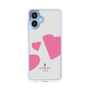 スリムプロテクションケース［ LANVIN en Bleu Hearts Pink - ランバン ハート ピンク ］