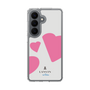 スリムプロテクションケース［ LANVIN en Bleu Hearts Pink - ランバン ハート ピンク ］