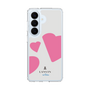 スリムプロテクションケース［ LANVIN en Bleu Hearts Pink - ランバン ハート ピンク ］