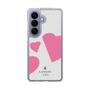 スリムプロテクションケース［ LANVIN en Bleu Hearts Pink - ランバン ハート ピンク ］