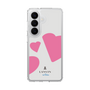 スリムプロテクションケース［ LANVIN en Bleu Hearts Pink - ランバン ハート ピンク ］