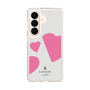 スリムプロテクションケース［ LANVIN en Bleu Hearts Pink - ランバン ハート ピンク ］