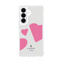 スリムプロテクションケース［ LANVIN en Bleu Hearts Pink - ランバン ハート ピンク ］