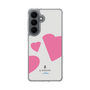 スリムプロテクションケース［ LANVIN en Bleu Hearts Pink - ランバン ハート ピンク ］