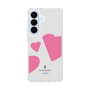 スリムプロテクションケース［ LANVIN en Bleu Hearts Pink - ランバン ハート ピンク ］