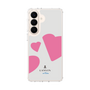 スリムプロテクションケース［ LANVIN en Bleu Hearts Pink - ランバン ハート ピンク ］