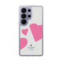 スリムプロテクションケース［ LANVIN en Bleu Hearts Pink - ランバン ハート ピンク ］