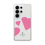 スリムプロテクションケース［ LANVIN en Bleu Hearts Pink - ランバン ハート ピンク ］