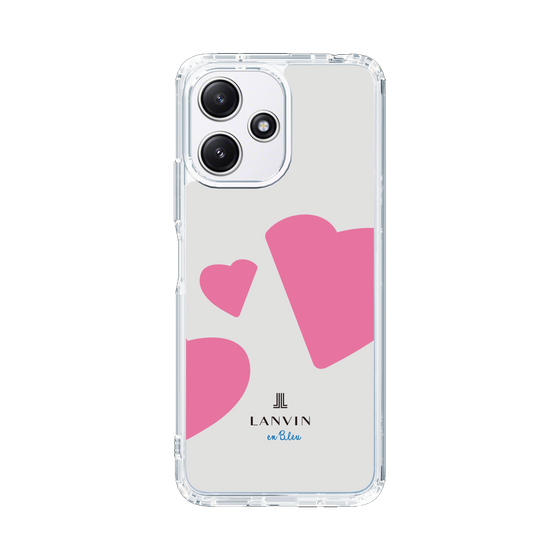 スリムプロテクションケース［ LANVIN en Bleu Hearts Pink - ランバン ハート ピンク ］