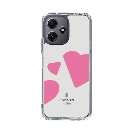 スリムプロテクションケース［ LANVIN en Bleu Hearts Pink - ランバン ハート ピンク ］