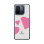 スリムプロテクションケース［ LANVIN en Bleu Hearts Pink - ランバン ハート ピンク ］