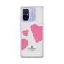 スリムプロテクションケース［ LANVIN en Bleu Hearts Pink - ランバン ハート ピンク ］