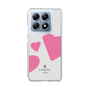 スリムプロテクションケース［ LANVIN en Bleu Hearts Pink - ランバン ハート ピンク ］