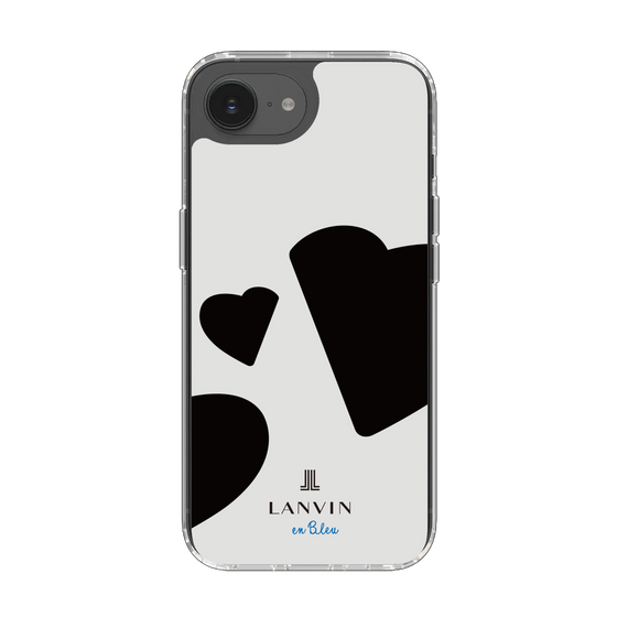 スリムプロテクションケース［ LANVIN en Bleu Hearts Black - ランバン ハート ブラック ］