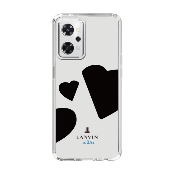 スリムプロテクションケース［ LANVIN en Bleu Hearts Black - ランバン ハート ブラック ］