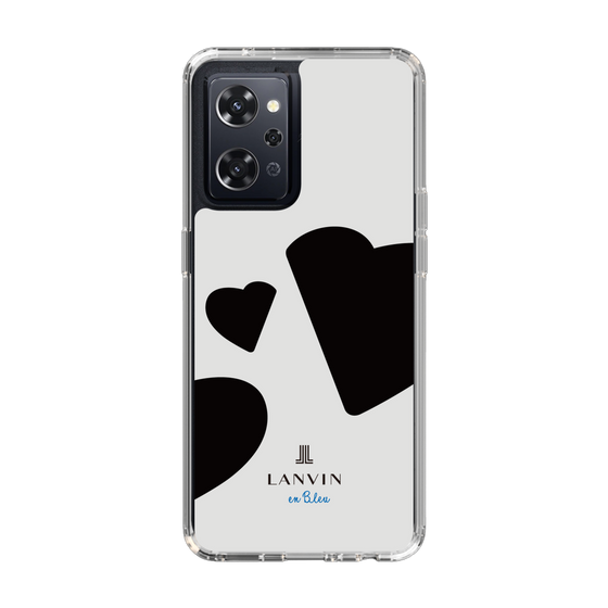 スリムプロテクションケース［ LANVIN en Bleu Hearts Black - ランバン ハート ブラック ］