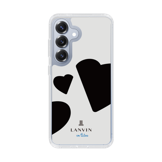 スリムプロテクションケース［ LANVIN en Bleu Hearts Black - ランバン ハート ブラック ］